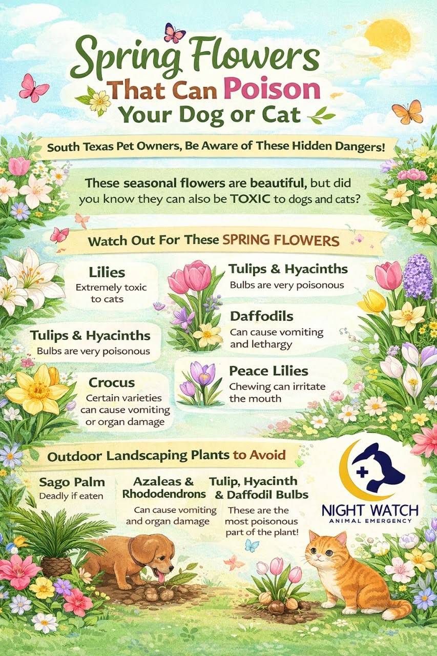 Common Spring Flowers That Are Toxic to Pets