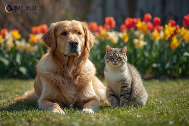 Spring Flowers That Are Dangerous for Dogs and Cats